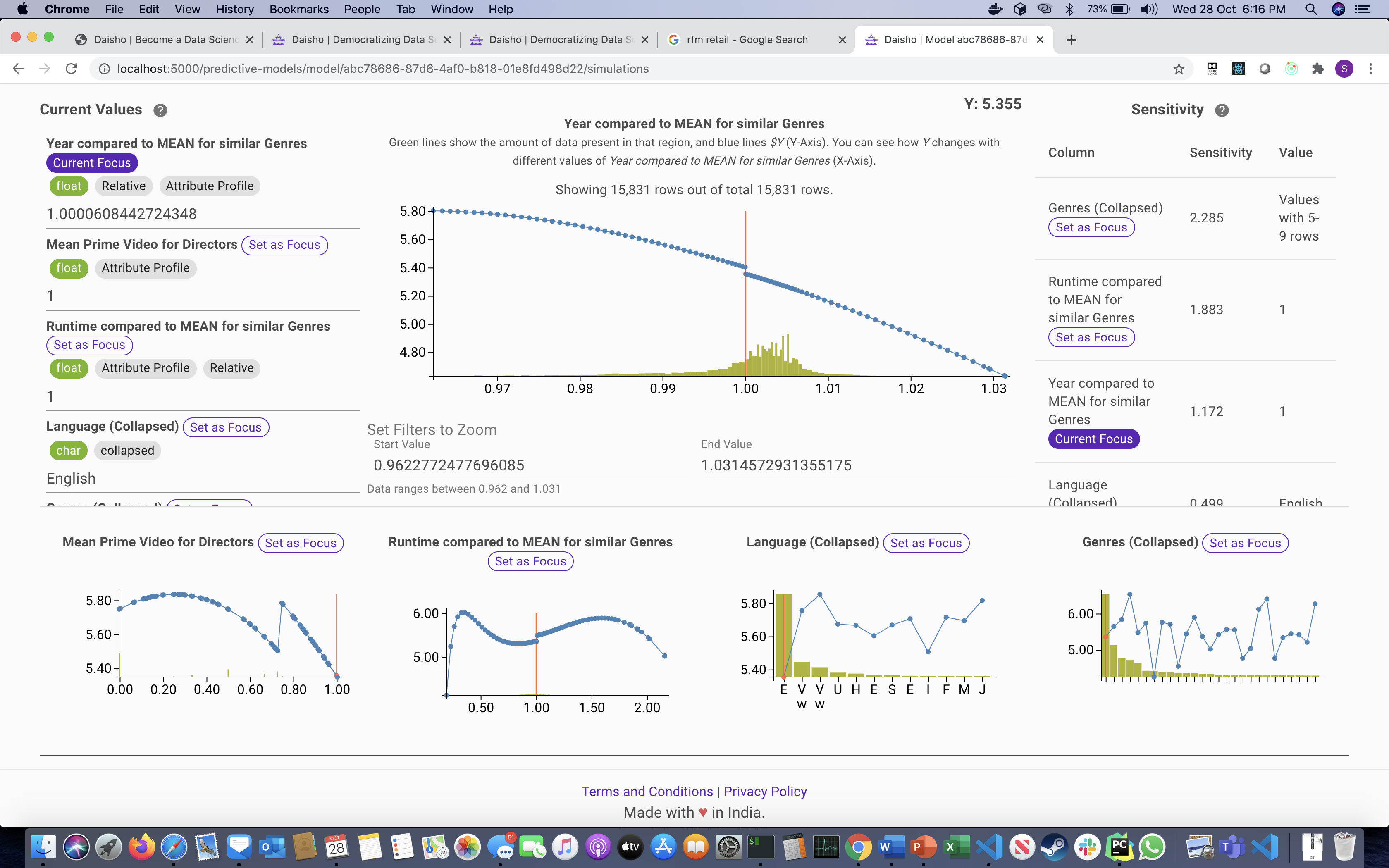 Scenarios and Simulations